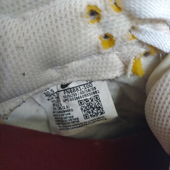 Mens Nike Dunk Low Americana Washed Denim White Blue FN6881-100 Sneakers Sz 10.5 - Picture 9 of 16